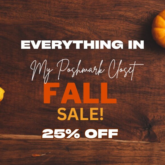 🍂 FALL SALE – 25% OFF EVERYTHING! 🍂 - Picture 1 of 1